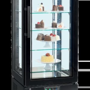 Armoire vitrée réfrigérée 0,65m fermée