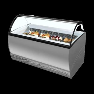 Vitrine crème glacée 1,65m fermée